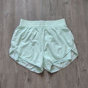 Mint Green Women's Athletic Shorts